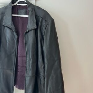 Jessica Black Leather Jacket